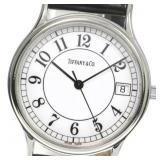 TIFFANY & CO CLASSIC WHITE & BLACK WATCH