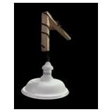 Joanna Gaines White Metal Pendant Light wï¿½ Wood