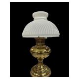 Converted Oil Lamp (See 2nd Photo-Sm Chip)