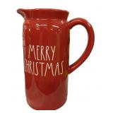 RAE DUNN MERRY CHRISTMAS Pitcher