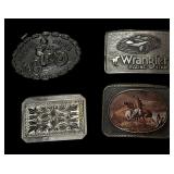 (4) Belt Buckles