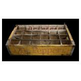 Dr Pepper Soft Drink Crate