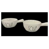 (2) RAE DUNN SOUP Bowls