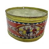 Vintage Metal Toy Drum