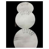 RAE DUNN (3) LETï¿½S EAT 11 ï¿½ Plates