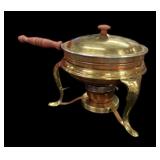 Vintage Copper & Brass Chafing Dish