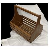 Wood Carry All/Magazine Rack
