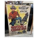27 x 42 ï¿½ Framed Movie Poster of 1952 Western