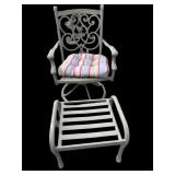 Estate Patio Chair & Ottoman