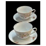 SET OF (6) German Made Cups & Saucer