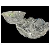(2) Great Sounding Crystal Bowls