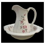 Haeger Pitcher  & Bowl