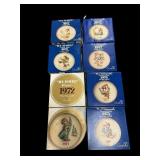 1971-1978 MJ Hummel 1st Edition Annual Plates