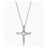 Tiffany & Co. Medium Infinity Cross Necklace