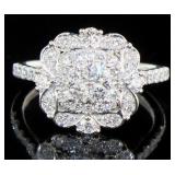 Round Brilliant 1.10 ct VS Lab Diamond Ring