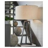 Ryandale Antique Pewter Table Lamp