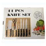 11pc Knife Set