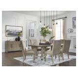 Ashley Chrestner Dining Room Table & 6 Chairs