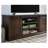 Ashley Budmore 70-in Rustic Brown  TV Stand