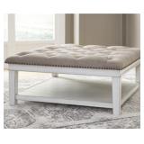 Ashley Kanwyn Upholstered Ottoman Coffee Table