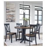 Ashley Landocken Casual Dining Table & 4 Chairs