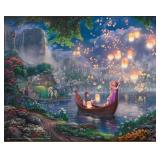 Disney Tangled Art Print By Kinkade Studios