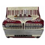 Vintage Accordion Made In Italy For Zeurcher