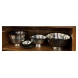 (6) Silver Plated Bowls.