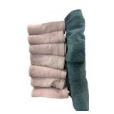 (11) New Wash Cloths& Tote