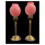 Vintage Brass Candle Holders w