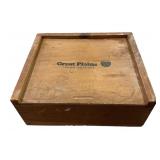 Great Plains-The Grain Drill Company Wood Box