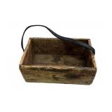 Primitive Wooden Tool Caddy