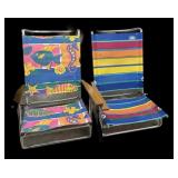 (2) Preowned Beach Chairs