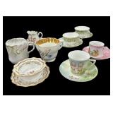 China Cups & Saucers, Mustache Cup