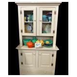 Cream Painted Kitchen Cabinet