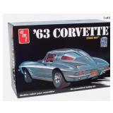 63 Corvette Stingray Model Car Kit-Unopened