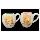 Pair RAE DUNN Coffee Mugs