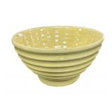 Vintage Beehive Yellow Mixing Bowl