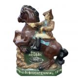 Vintage Paul Revere Ky Bourbon Decanter