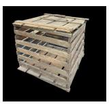 Vintage Wooden Egg Crate