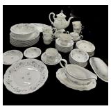 49 Pc Service For (8) + Serving Pieces Johann