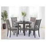 Ashley Wrenning Round Dining Table & 4 Chairs