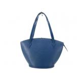 Louis Vuitton Blue Saint Jacques Shopping Tote