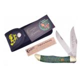 Michael Prater Golden Jade Hunter Pocket Knife