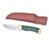 Michael Prater Hen & Rooster Golden Jade Skinner