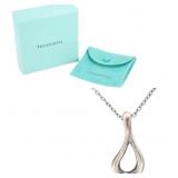 Tiffany & Co Open Teardrop Necklace