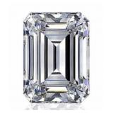 Emerald Cut 1.70 Carat VS2 Lab Diamond
