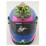 Autographed Kyle Larson NASCAR Mini Helmet