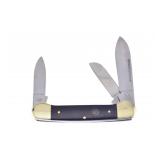 Hen & Rootser Buffalo Horn Gunboat Knife