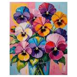Pansy Bouquet I LTD EDT Signed Van Gogh Limited